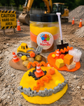 Construction Play-Dough Jar