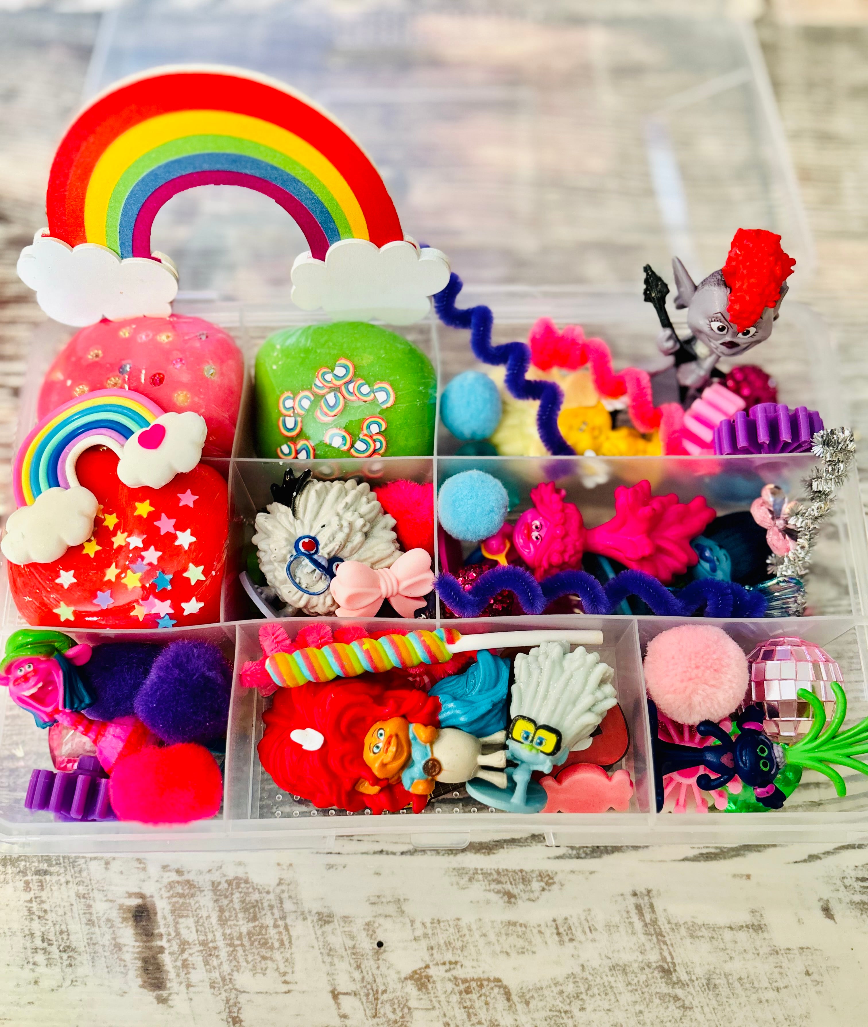 Small Trolls Play-Dough Kit