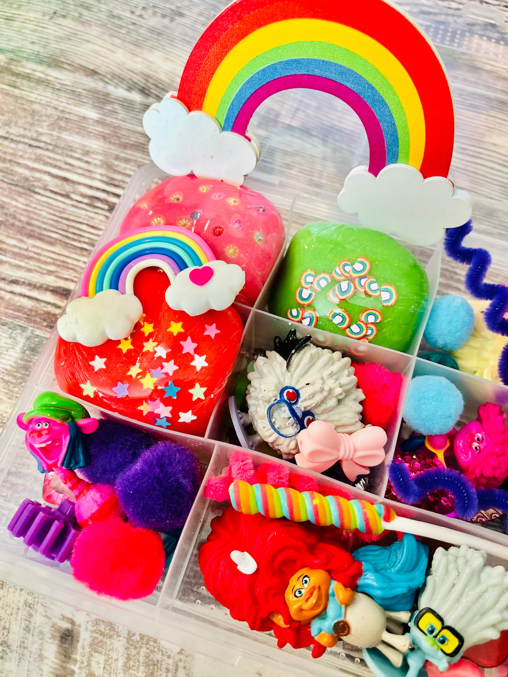 Small Trolls Play-Dough Kit