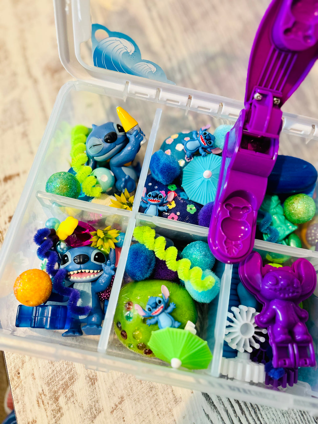Medium Stitch Play-Dough Sensory Kit