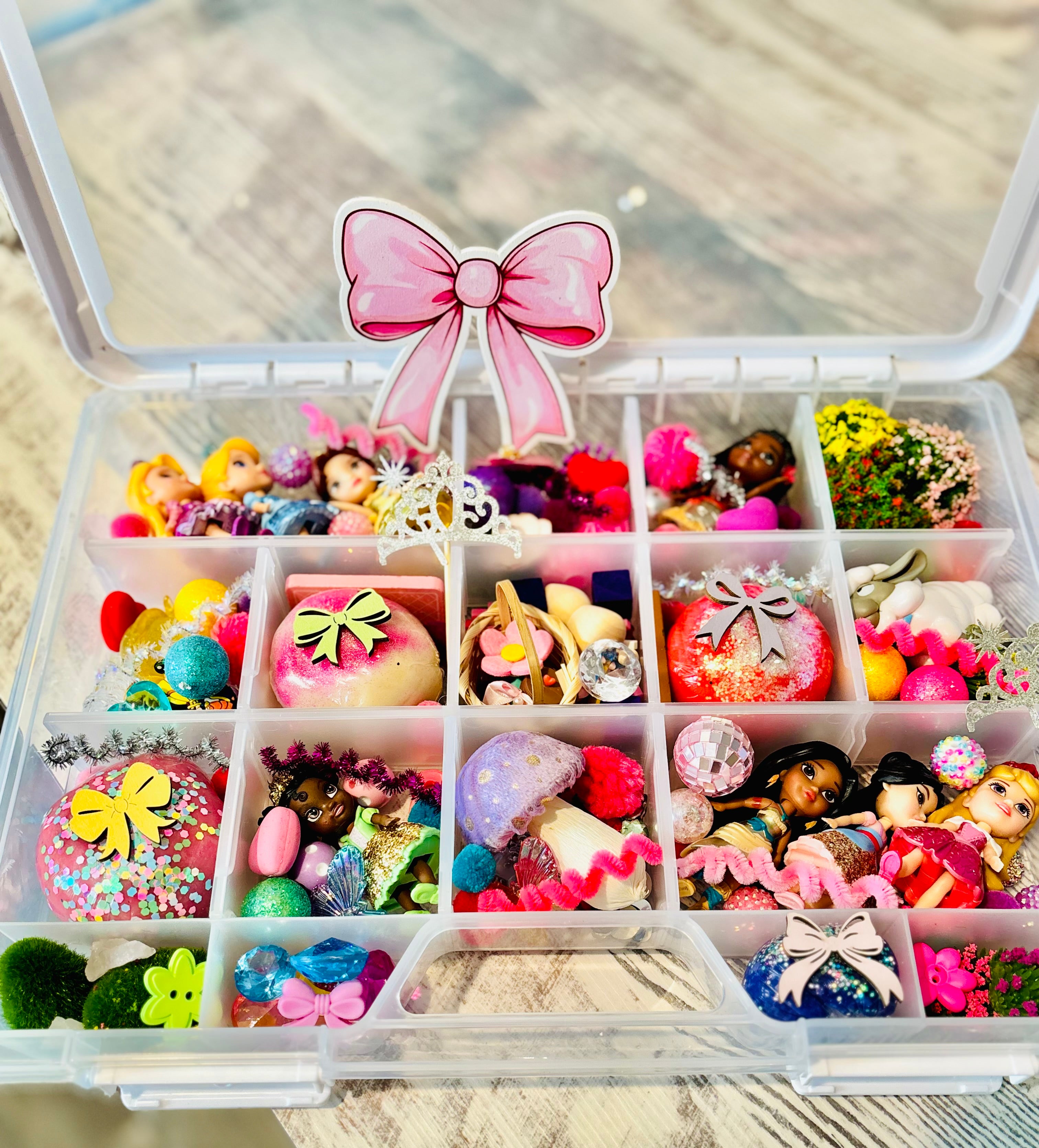 Large Disney princess Sensory Play-Dough Kit