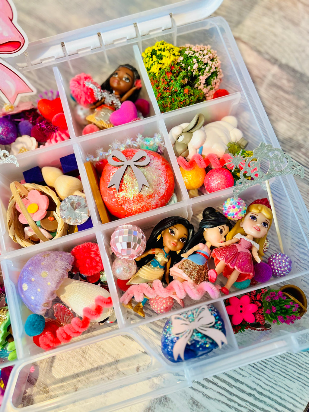 Large Disney princess Sensory Play-Dough Kit