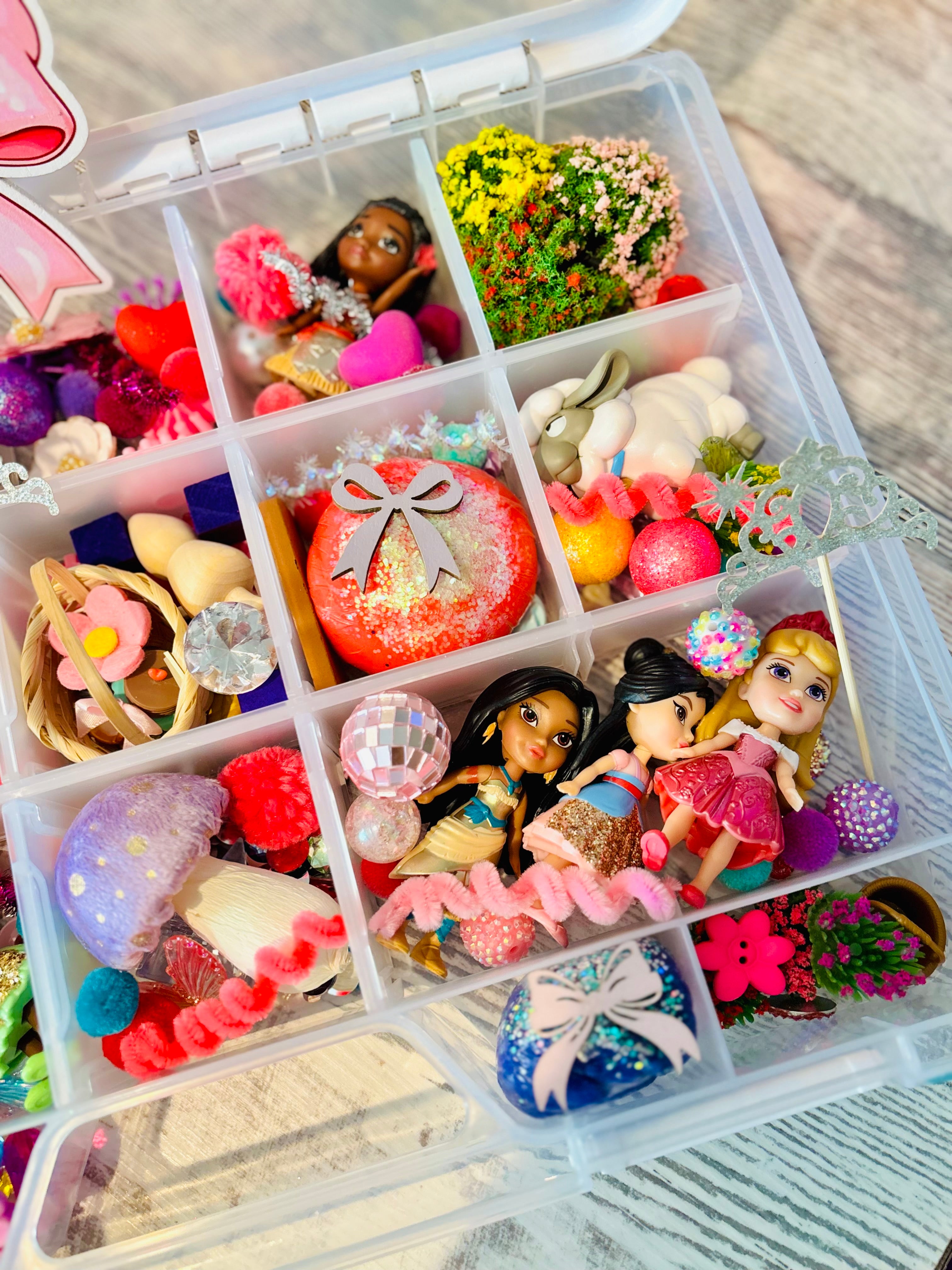 Large Disney princess Sensory Play-Dough Kit