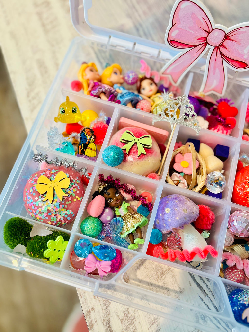 Large Disney princess Sensory Play-Dough Kit