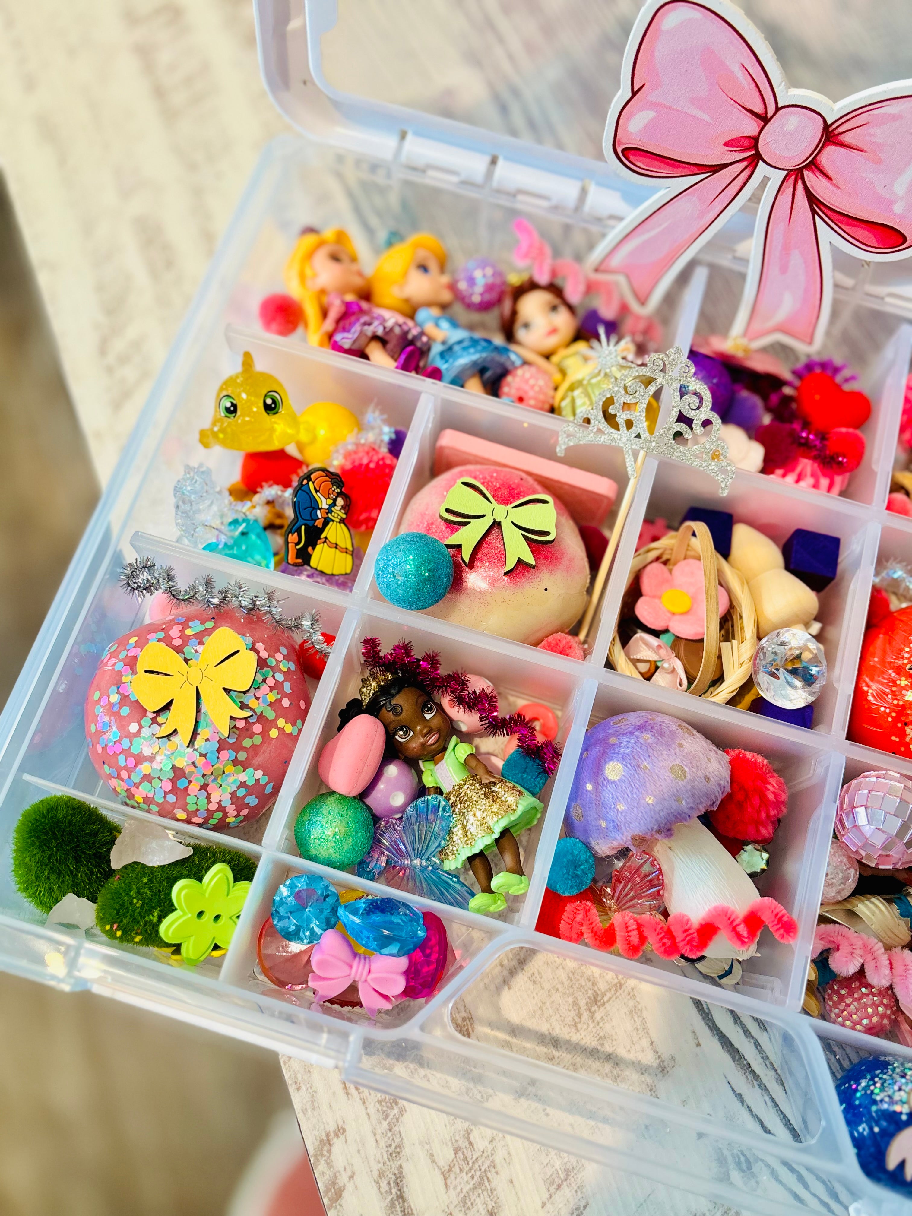 Large Disney princess Sensory Play-Dough Kit