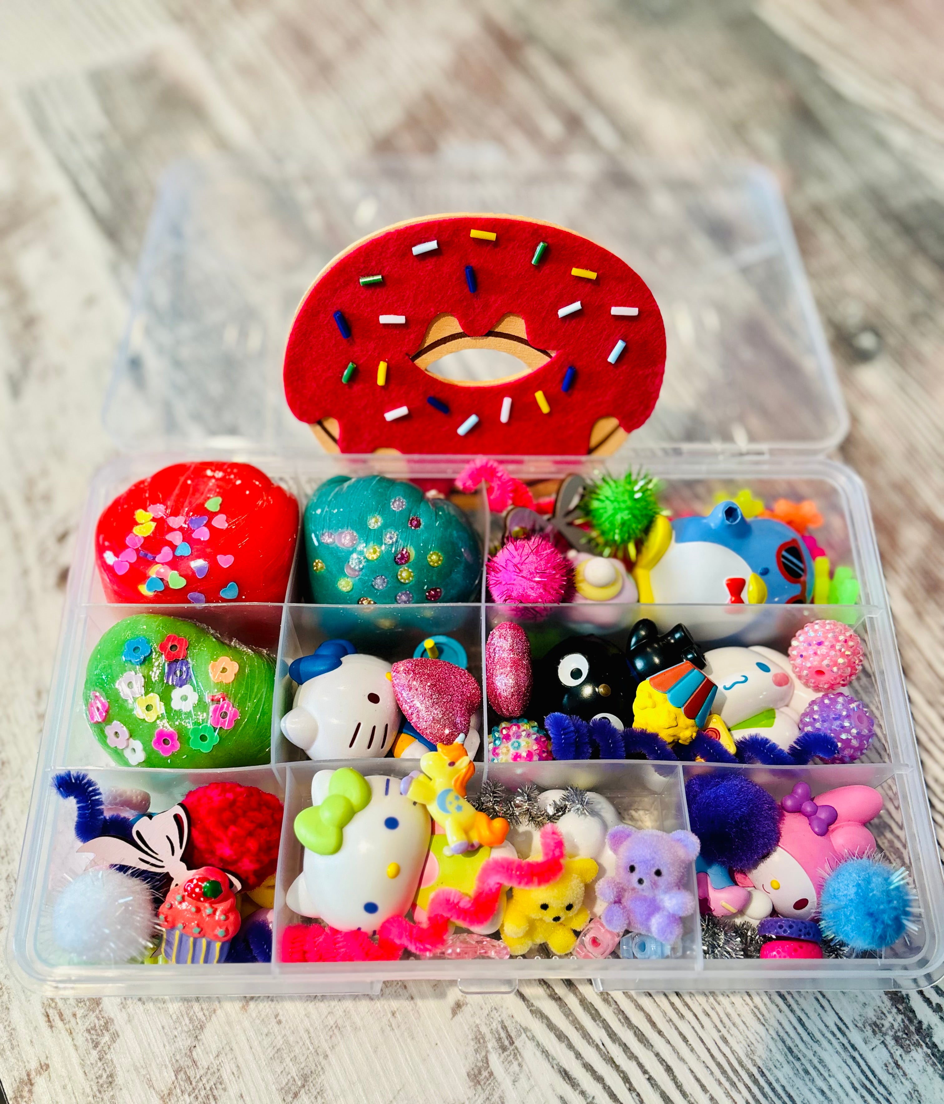 Small Hello Kitty Play-Dough Sensory Kit
