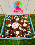 Medium Take Me Out To The Ball-field Sensory Bin